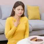 Shortness of breath after eating